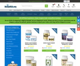 Hempusa.org(Hemp Protein Powder & Micro Plant Powder Full Body Cleanse Hemp Protein Powder & Micro Plant Powder Full Body Cleanse) Screenshot