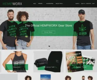 Hempworxgear.com(Hempworx Gear) Screenshot