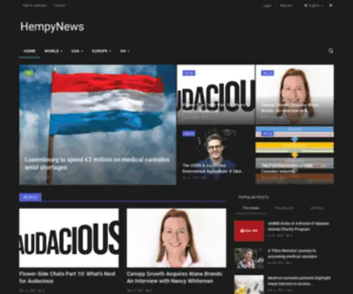 Hempynews.com(Home) Screenshot