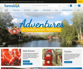 Hemslojd.com(Hemslojd Swedish Gifts) Screenshot