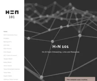 Hen101.xyz(Hic Et Nunc 101) Screenshot
