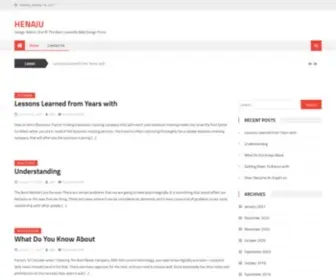 Henaju.info(Design Web Is One Of The Best Louisville Web Design Firms) Screenshot