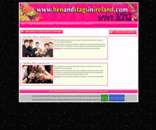 Henandstagsinireland.com(Stag Night Parties Ireland) Screenshot