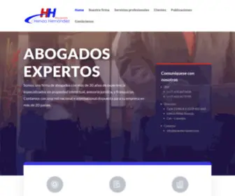 Henaohernandez.com(Henao Hernandez Abogados) Screenshot