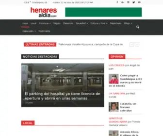 Henaresaldia.com(Noticias de última hora sobre la actualidad de Guadalajara y Castilla) Screenshot