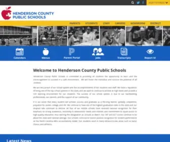 Hendersoncountypublicschoolsnc.org(Where Tomorrow Begins) Screenshot
