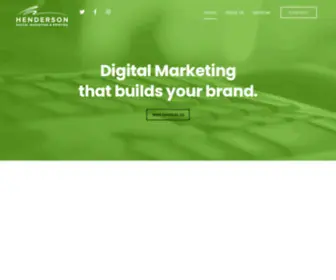 Hendersondigitalmarketing.com(Henderson Digital Marketing) Screenshot