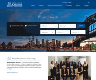 Hendersonhorning.com.au(Henderson Horning Property) Screenshot