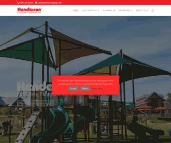 Hendersonplay.com(Leader in Quality Built Playgrounds) Screenshot