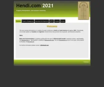 Hendi.com(HendiProperty Management) Screenshot