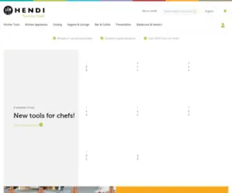 Hendi.eu(Tools for Chefs) Screenshot