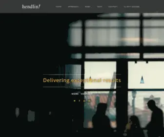 Hendlin.com(Hendlin creative) Screenshot