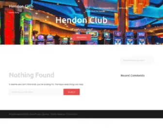 Hendonclub.com(Invite Only) Screenshot