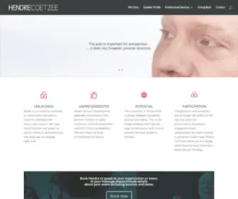 Hendrecoetzee.com(Hendre Coetzee) Screenshot