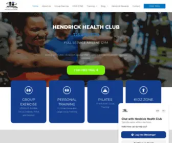 Hendrickhealthclub.com(Hendrick Health Club) Screenshot