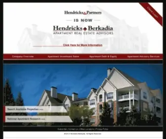 Hendricksberkadia.com(A Berkshire Hathaway and Jefferies Financial Group company Home) Screenshot