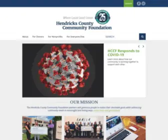 Hendrickscountycf.org(Hendricks County Community Foundation) Screenshot