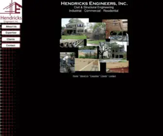 Hendricksengineers.com(HENDRICKS ENGINEERS) Screenshot