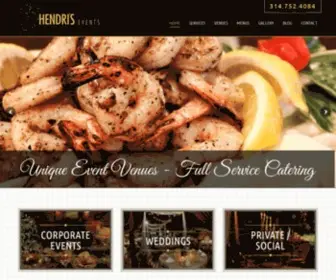 Hendris.com(St. Louis Catering) Screenshot