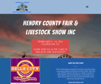 Hendrycountyfair.com(Hendry County Fair) Screenshot