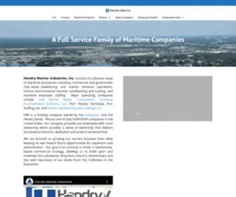 Hendrymarineindustries.com(Hendry Marine Industries) Screenshot