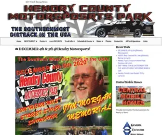 Hendryracing.com(Dirt Track Racing News) Screenshot