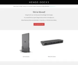 Hengedocks.com(Henge Docks) Screenshot
