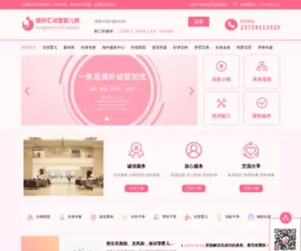 Henghaohui.com(恒好汇试管婴儿网) Screenshot