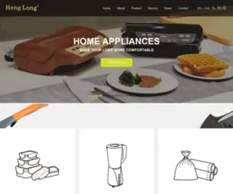 Henglongplastic.com(Jiangmen City Xinhui Henglong Innovative Housewares Co) Screenshot