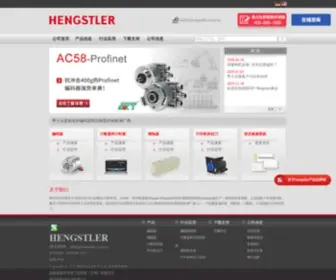 Hengstler.com.cn(德国亨士乐Hengstler) Screenshot