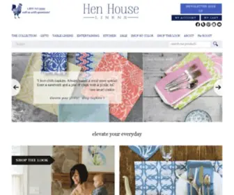 Henhouselinens.com(Hen House Linens) Screenshot