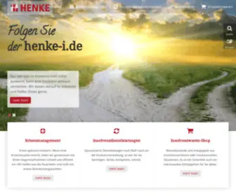Henke-I.de(Henke Insolvenzdienstleistungen) Screenshot