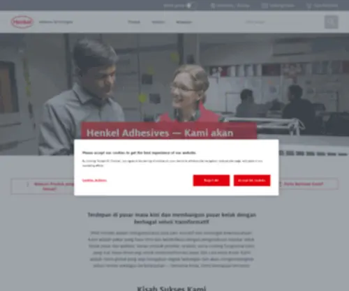 Henkel-Adhesives.co.id(Henkel Adhesives) Screenshot