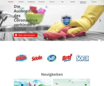 Henkel-Reiniger.de(Startseite) Screenshot