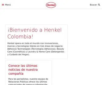 Henkel.com.co(Henkel) Screenshot