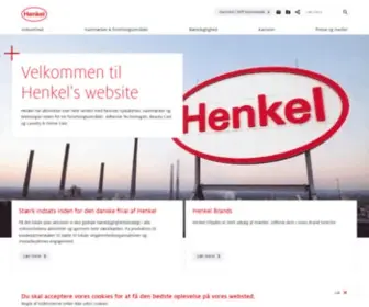 Henkel.dk(Henkel) Screenshot