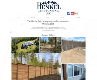 Henkellandscaping.com(Henkel Landscaping LLC) Screenshot