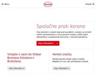 Henkel.sk(Domov) Screenshot