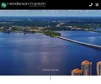 Henlaw.com(Henderson Franklin) Screenshot
