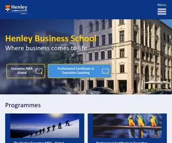 Henley-Germany.com(Executive MBA) Screenshot