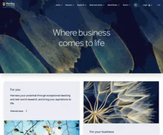 Henley.com(Henley Business School) Screenshot