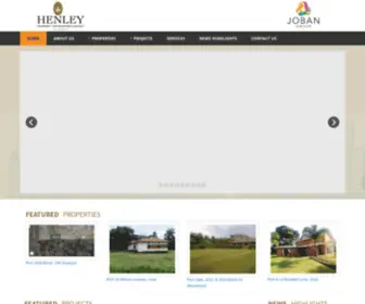 Henleyuganda.com(Henley Property Developers Ltd) Screenshot