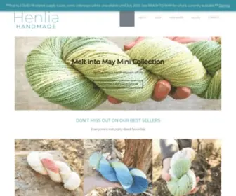 Henliahandmade.com(Create Mindfully) Screenshot