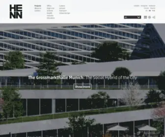 Henn.com(Architecture) Screenshot