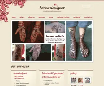 Hennadesigner.com(Hennadesigner Houston Mehndi Artist For parties event Henna by Hennadesigner katy TX) Screenshot