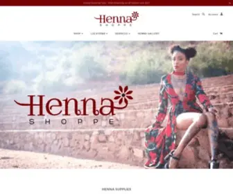 Hennashoppe.com(Boutique in Bohemian (BoHo)) Screenshot