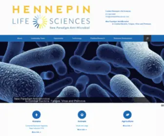 Hennepinlifesciences.com(Hennepin Life Sciences) Screenshot