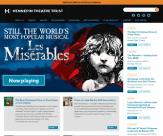 Hennepintheatretrust.org(Hennepin Theatre Trust) Screenshot