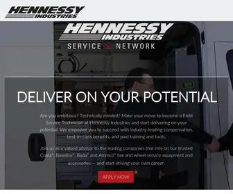 Hennessyservice.com(Hennessy Service Network) Screenshot