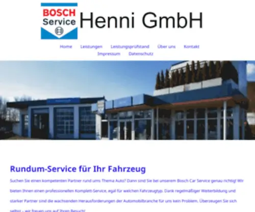 Henni-GMBH.de(Henni GmbH) Screenshot